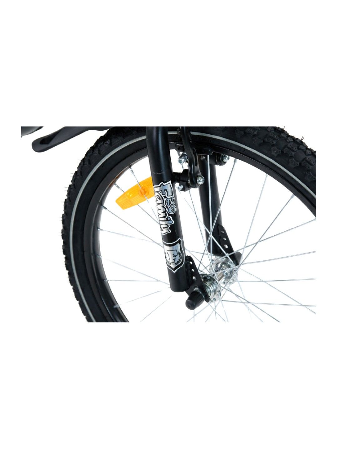 FAMILY Kids' BMX Bicycle Shield 20" (Black- Image 4)