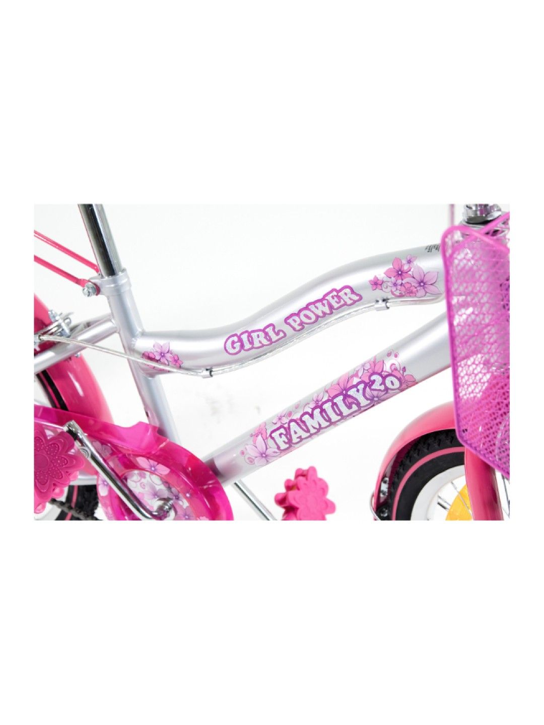 FAMILY Kids' BMX Bicycle Girlpower 20" (Pink- Image 4)