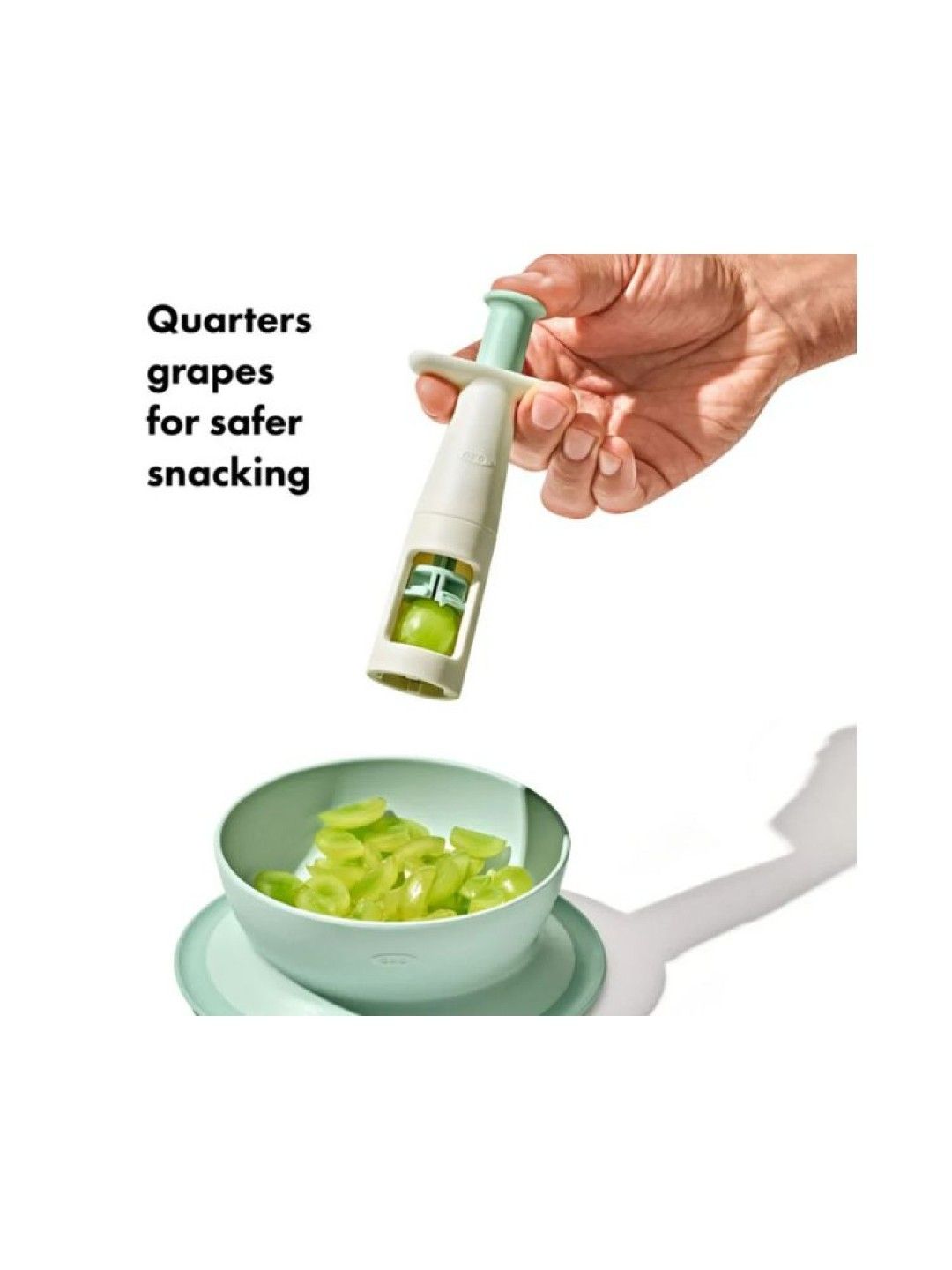 Oxo Tot Grape Cutter (Opal- Image 4)