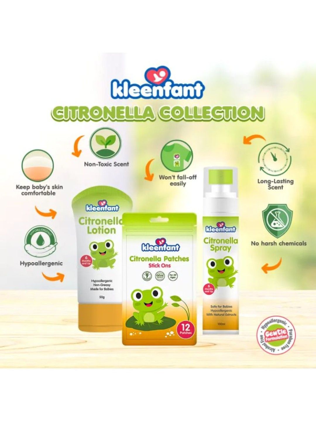 Kleenfant Buzz Away Citronella Lotion 50g (No Color- Image 4)