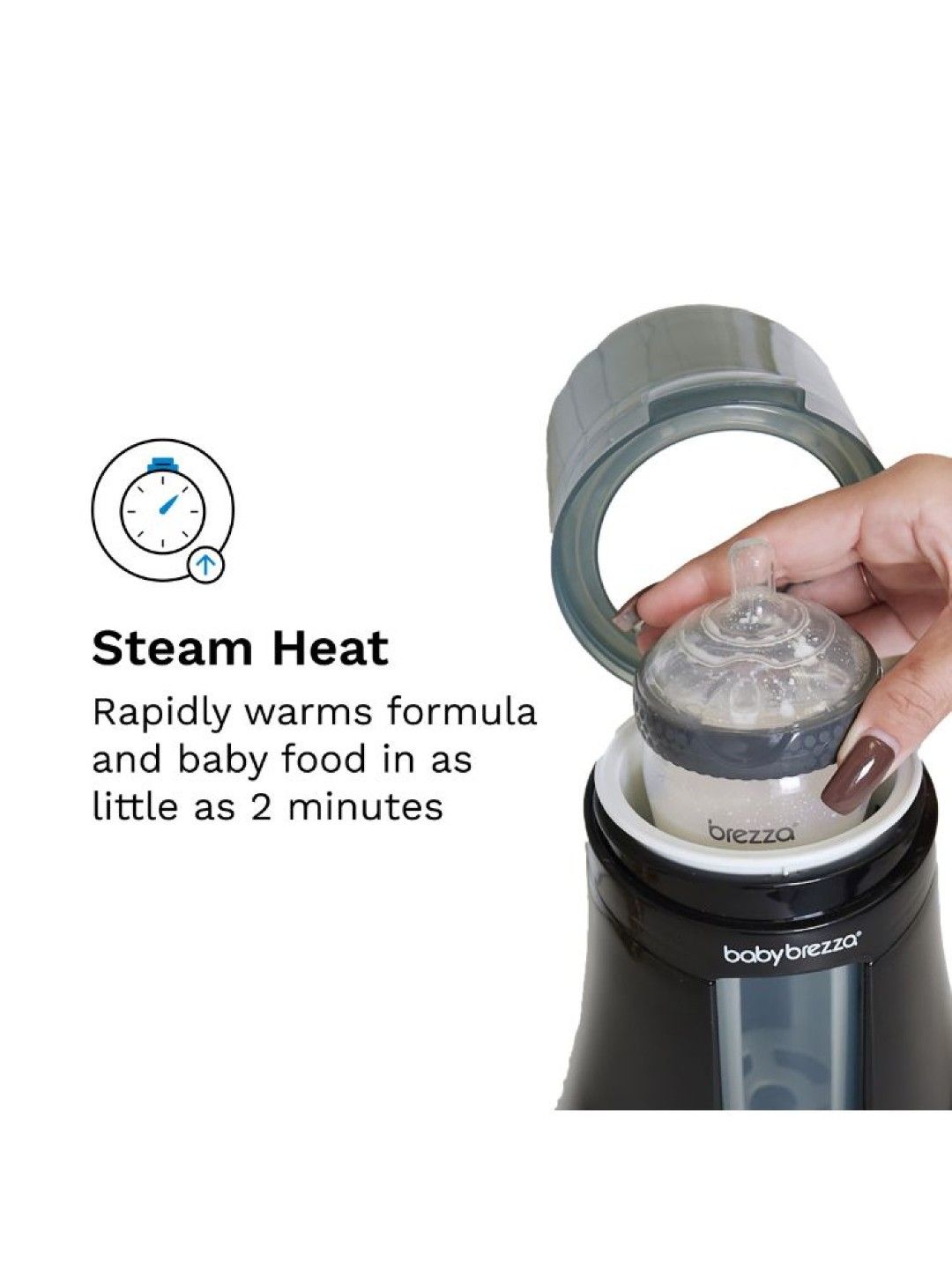 Baby Brezza Bottle + Breastmilk Warmer (No Color- Image 3)