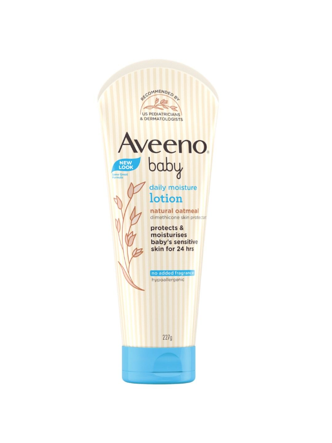 Aveeno Baby Daily Moisture Wash & Shampoo (236ml) x 2 with FREE Lotion 227g (No Color- Image 4)