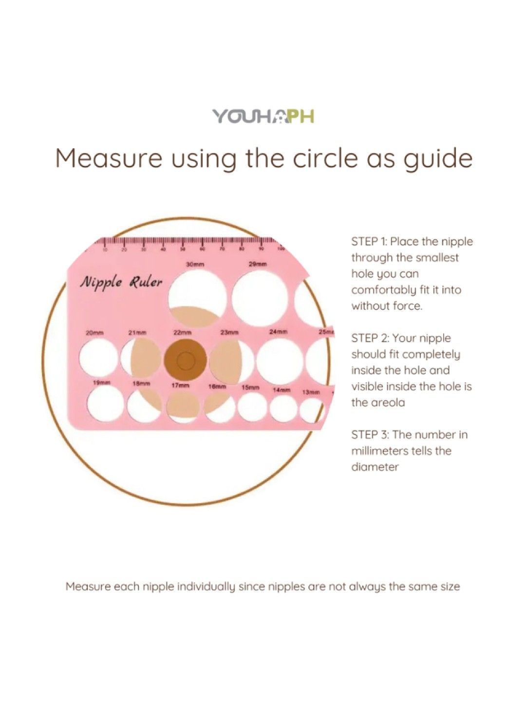 Youha Silicone Flange Guide (Ruler) (No Color- Image 4)