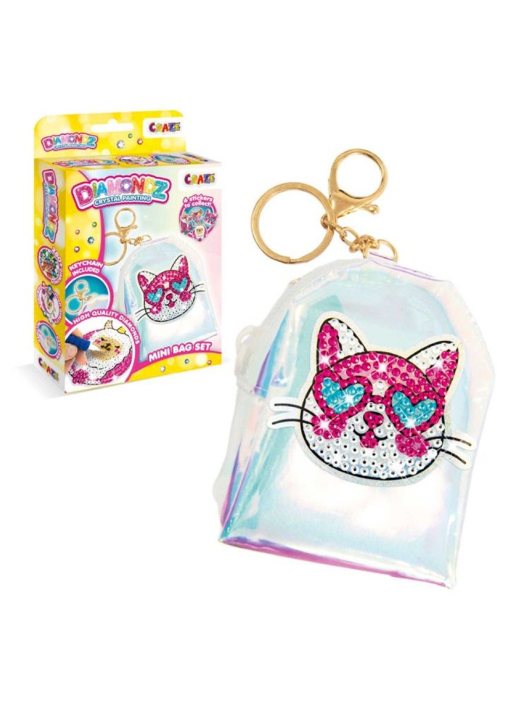 Craze Diamondz DIY Diamond Painting - Mini Bag Set (No Color- Image 4)