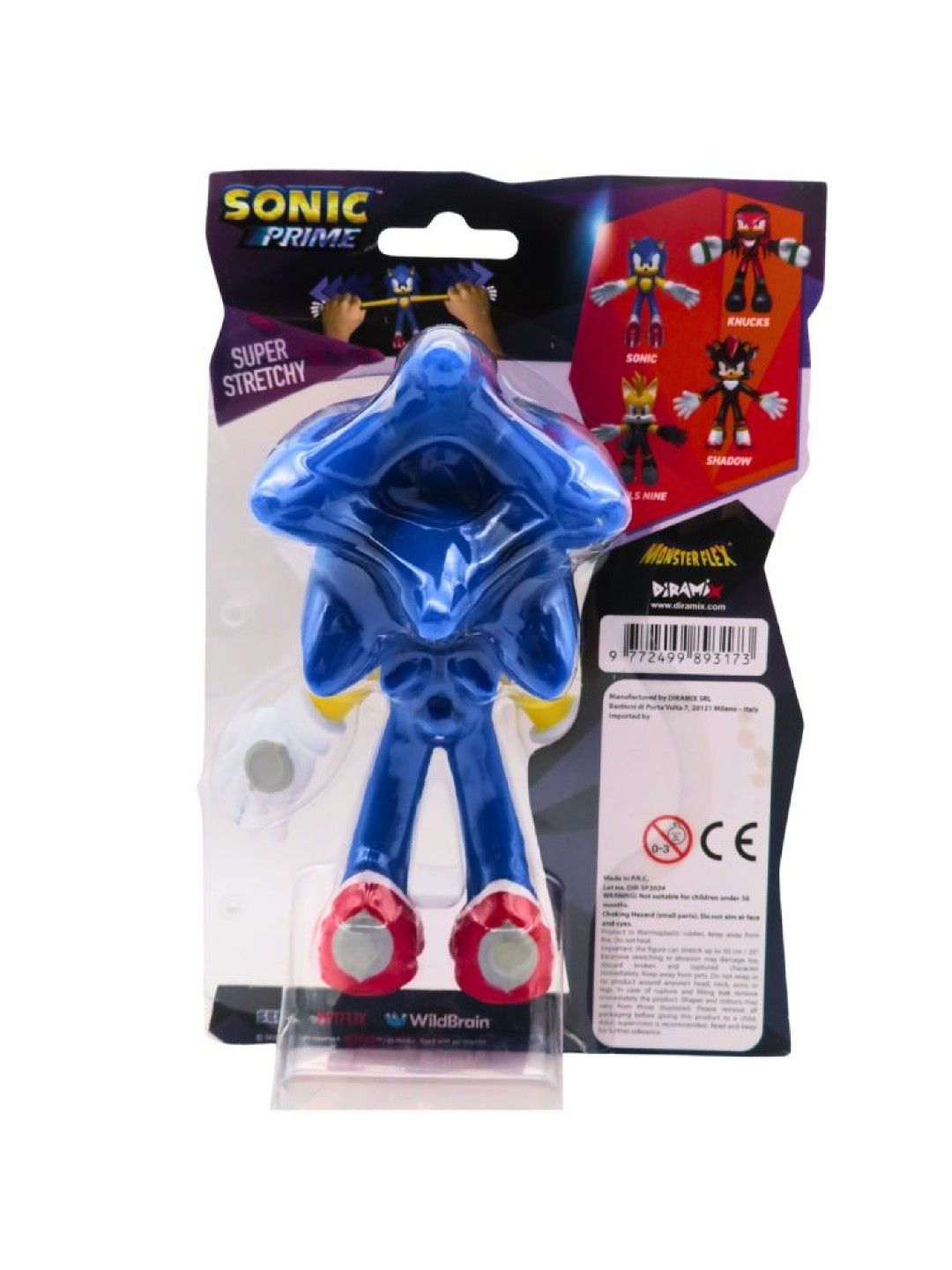 Diramix Sonic Prime Monsterflex Sonic (No Color- Image 4)