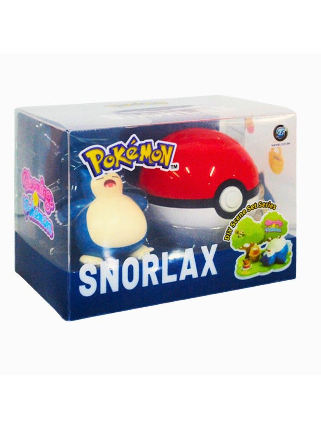 Pokemon DIY Scene Set Series - Blooming Pokemon Snorlax Poke Ball Set (No Color- Image 4)