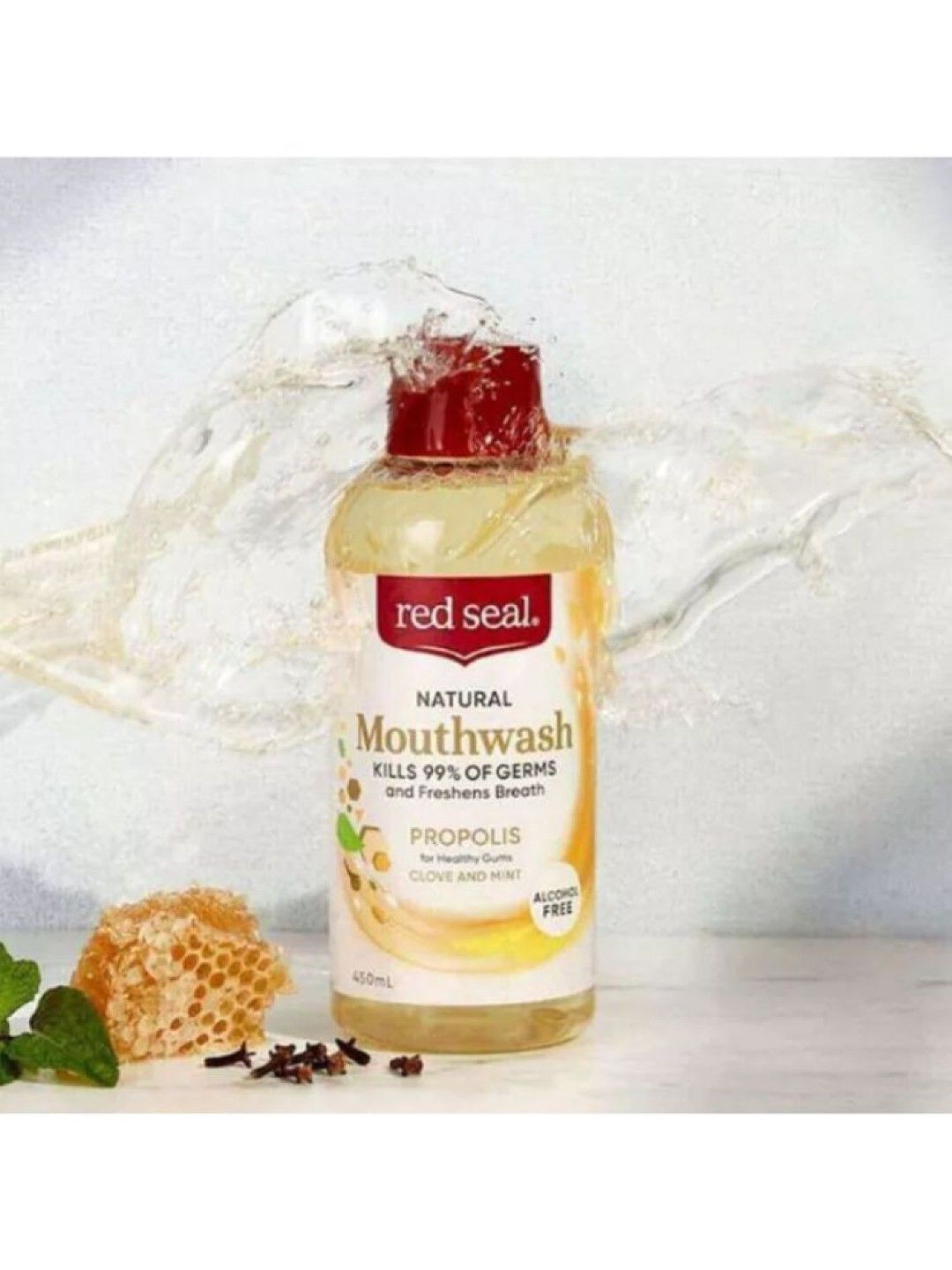 Red Seal Mouthwash Propolis Extract (450ml) (No Color- Image 4)