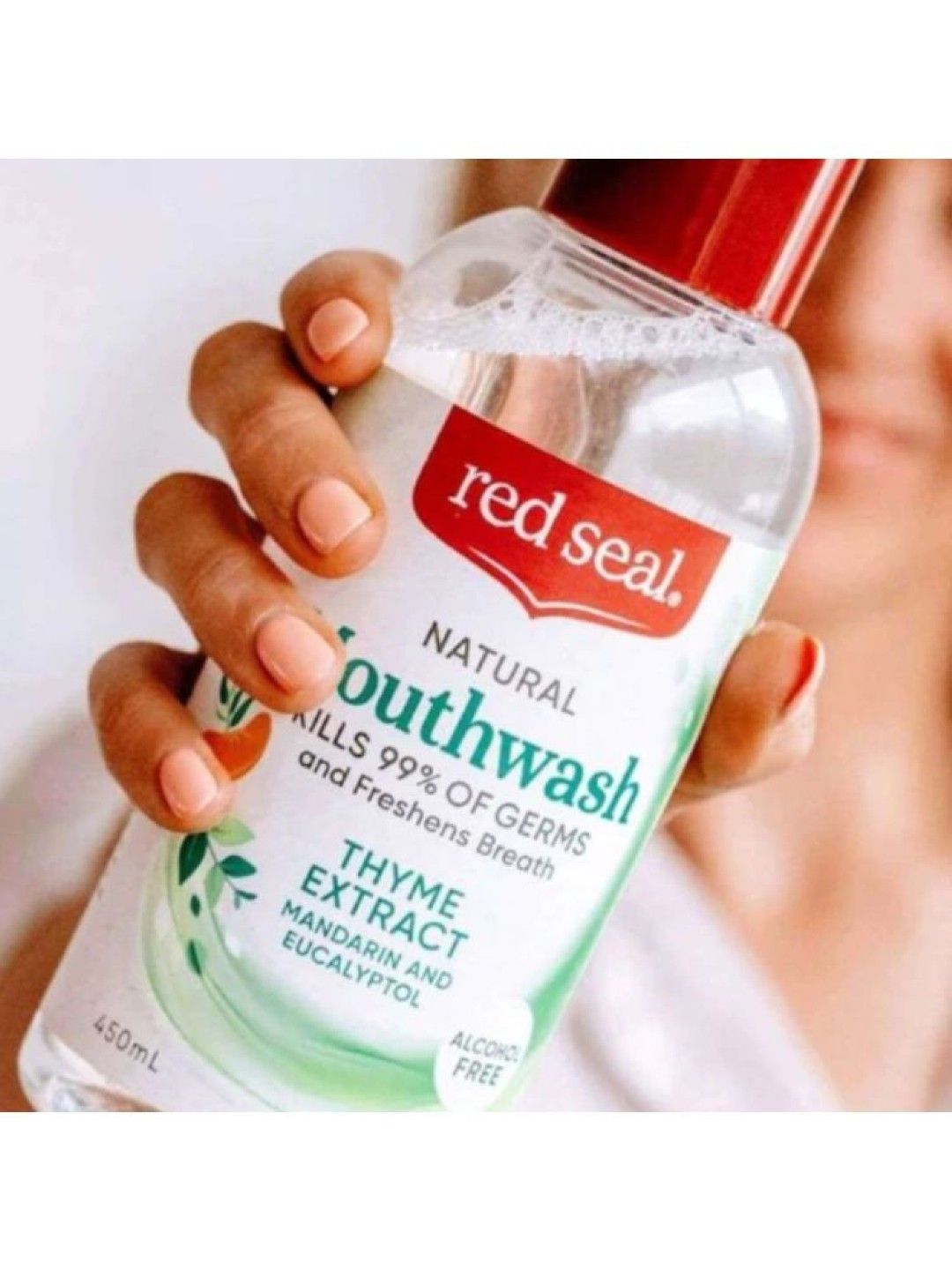 Red Seal Red Seal Mouthwash Thyme Extract (450ml) (No Color- Image 4)