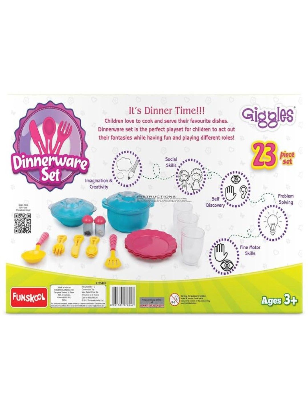 Giggles Dinnerware Set (No Color- Image 4)
