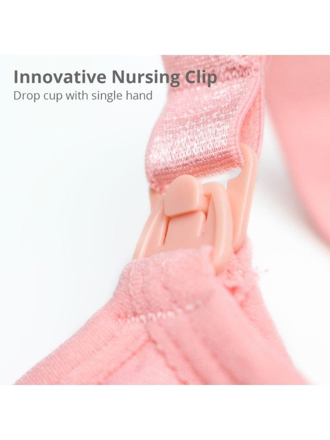 Shapee Classic Nursing Bra (Black- Image 3)