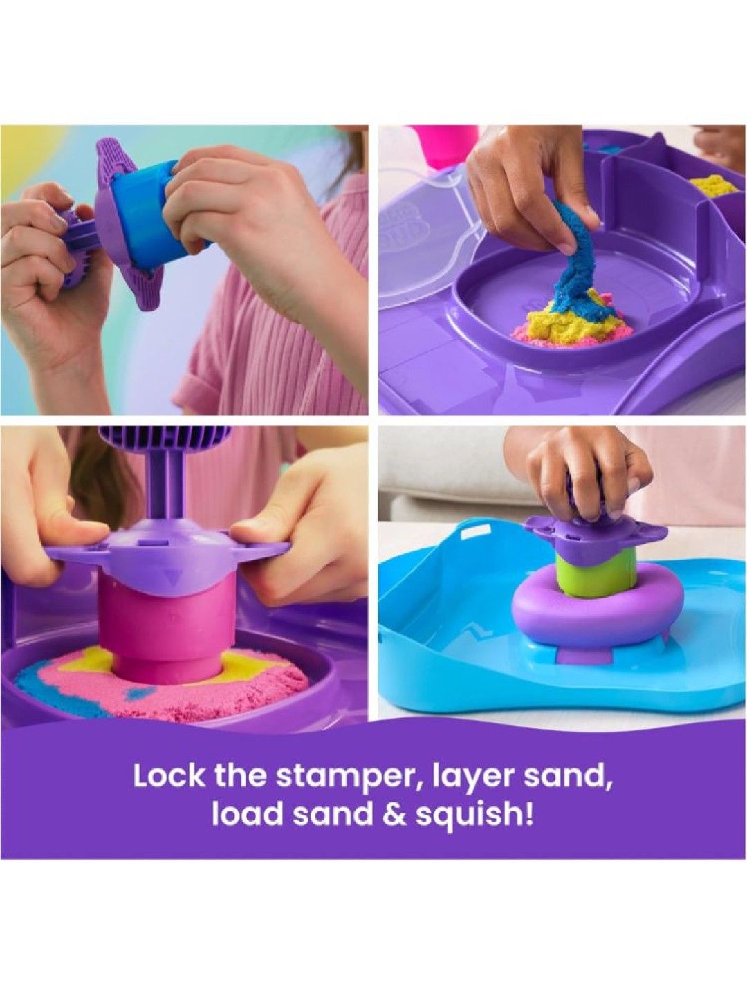 Kinetic Sand Squish Motion Set (No Color- Image 3)