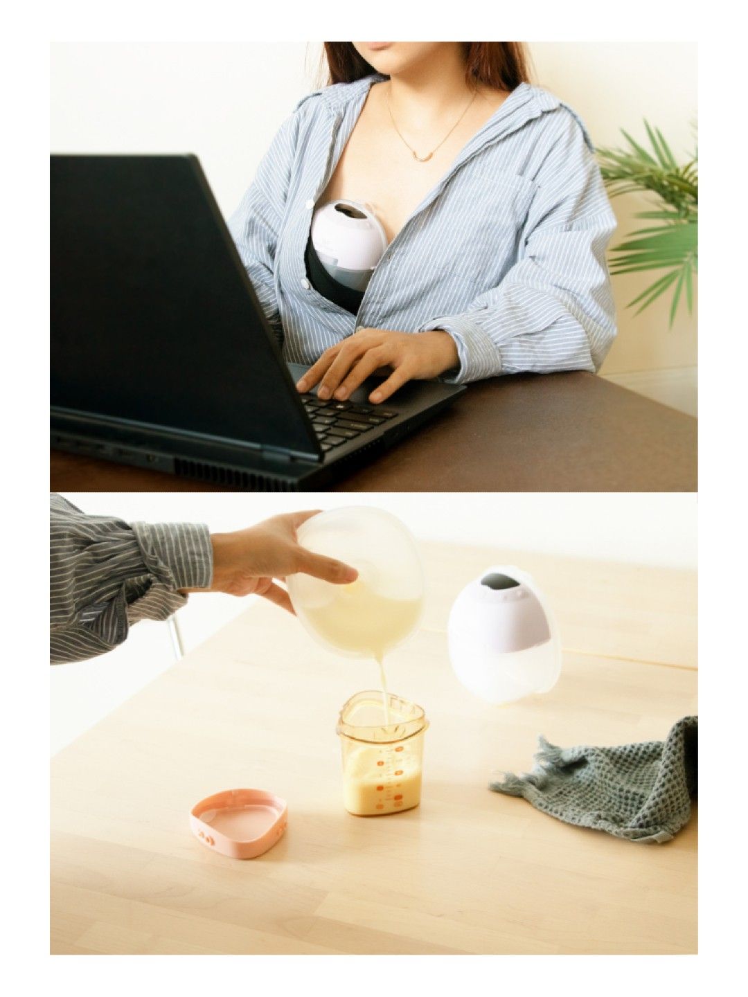 Easymama Wearable Pump (Lilac- Image 4)