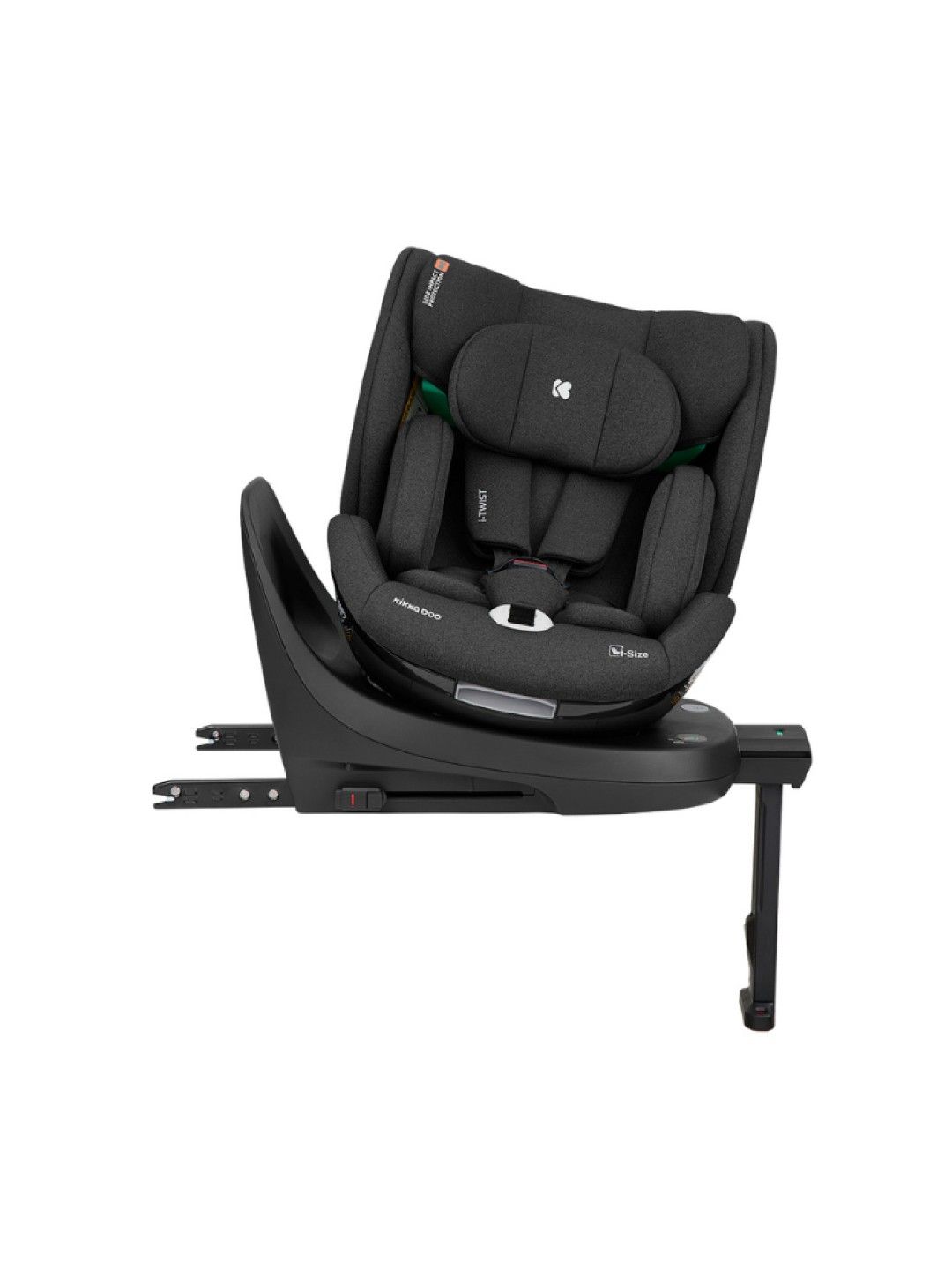 KikkaBoo Carseat 40-150cm I-Twist I-Size (Black- Image 4)