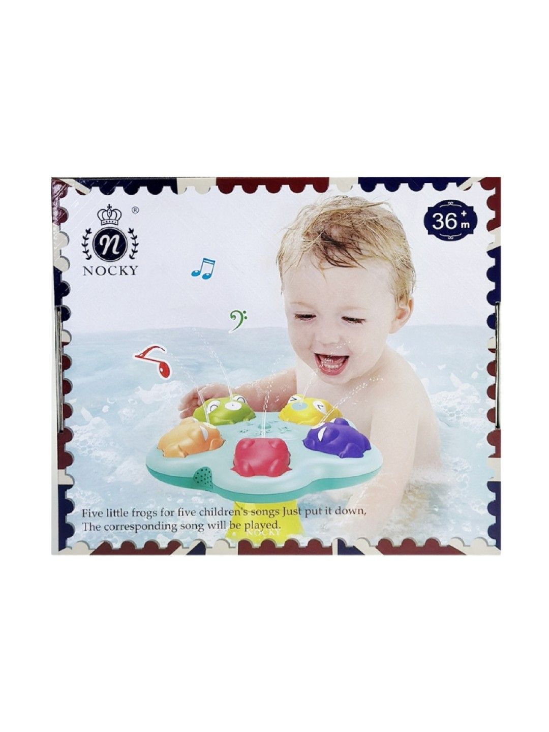 Bathfun Funny Frog Friends (No Color- Image 4)