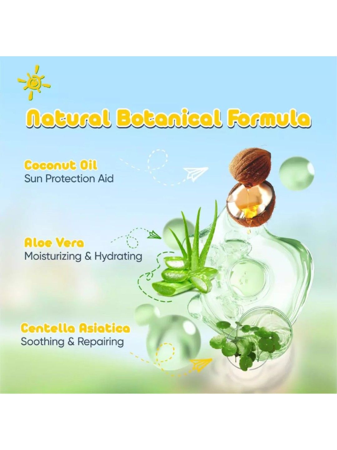 Tenderoo Natural Baby Sunscreen SPF50 PA+++ (No Color- Image 4)