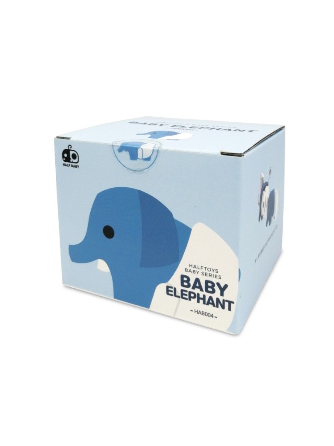 HALFTOYS Half Baby Elephant - 3D Magnetic Educational Puzzle Toy (No Color- Image 4)