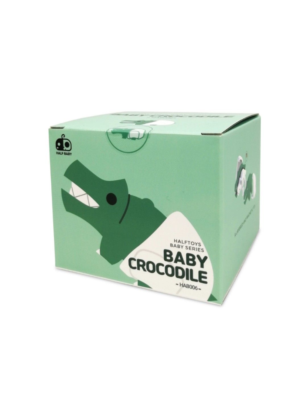 HALFTOYS Half Baby Crocodile - 3D Magnetic Educational Puzzle Toy (No Color- Image 4)