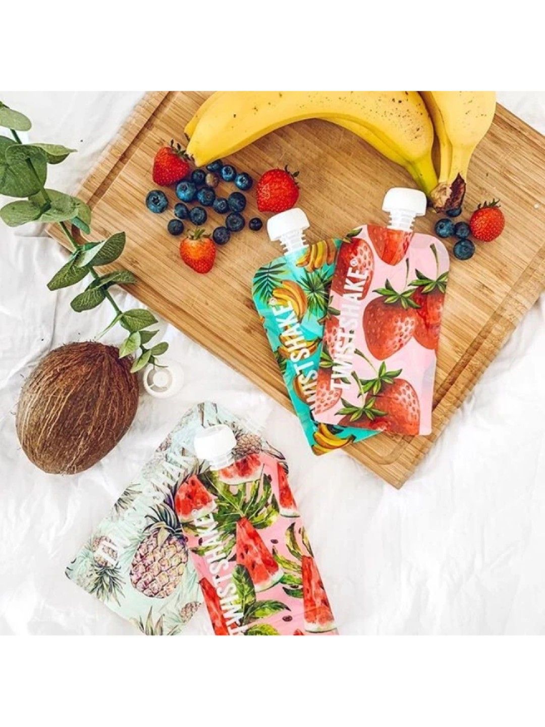 Twistshake 5x Squeeze Bag 220ml (No Color- Image 4)