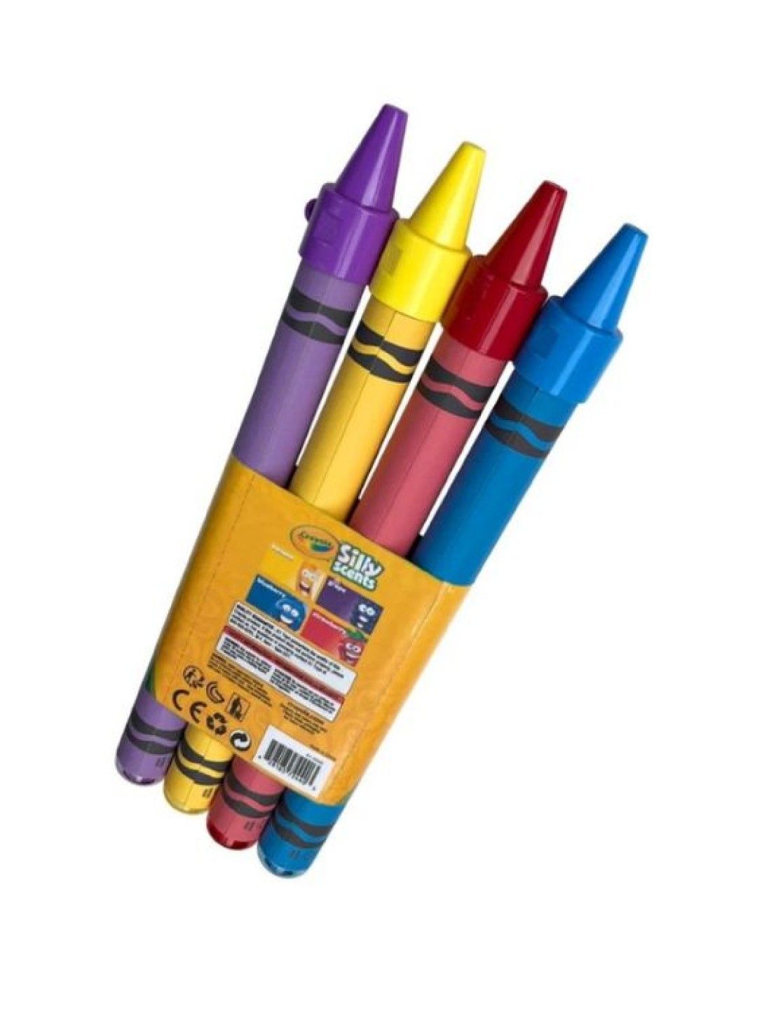 Crayola Silly Scents 4oz Bubble Tube 4pack (No Color- Image 1)