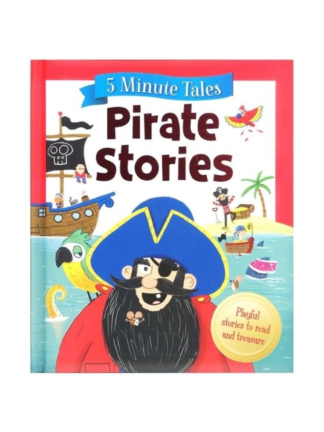 Learning is Fun 5 Minute Tales - Pirate Stories (No Color- Image 1)
