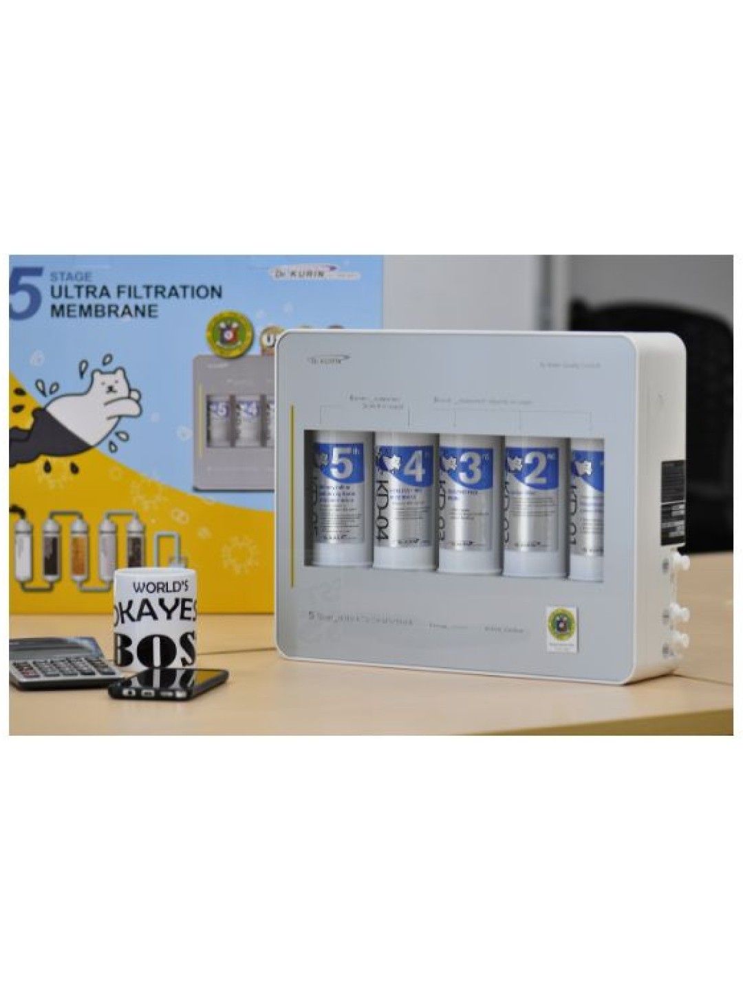 Dr. Kurin 5 Stage Water Filter (White- Image 2)