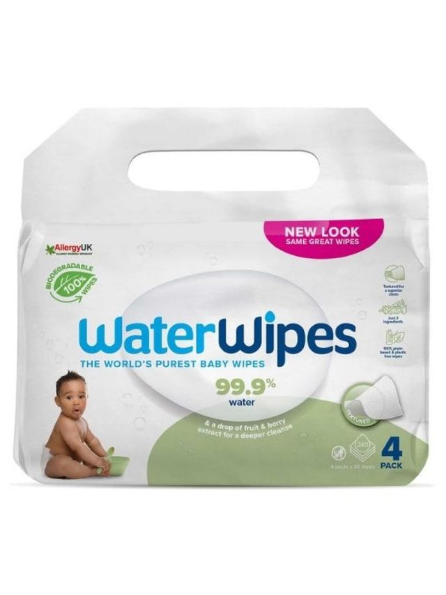 WaterWipes WaterWipes Soapberry 60s Pack of 4 (240 edamama