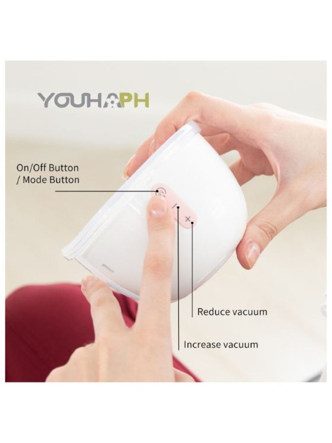 Youha The INs Gen2 Wearable Electric Breast Pump (No Color- Image 4)