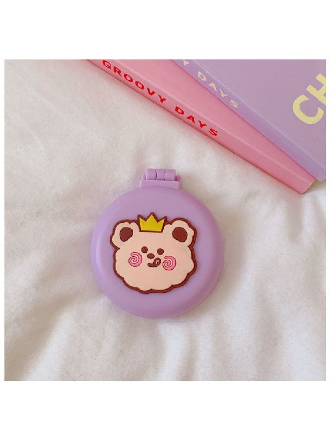 Scenti Cute 2 in 1 Mirror with Brush (3pcs Assorted Design) (No Color- Image 3)