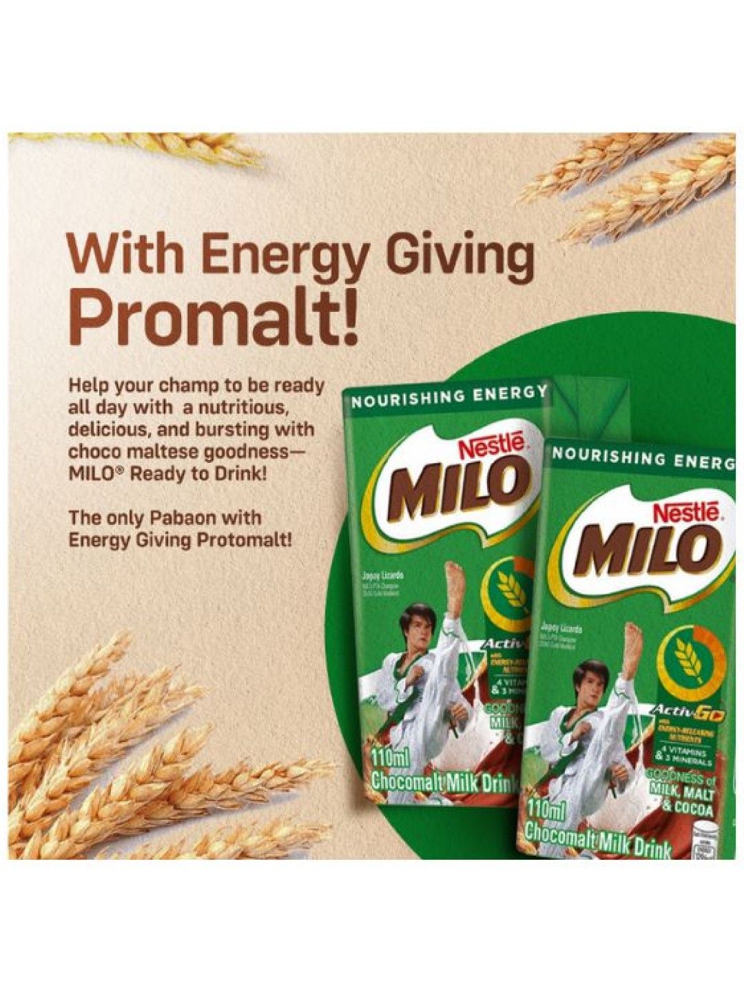 Milo Ready-to-Drink Flavoured Milk (110ml) x 10 (No Color- Image 2)