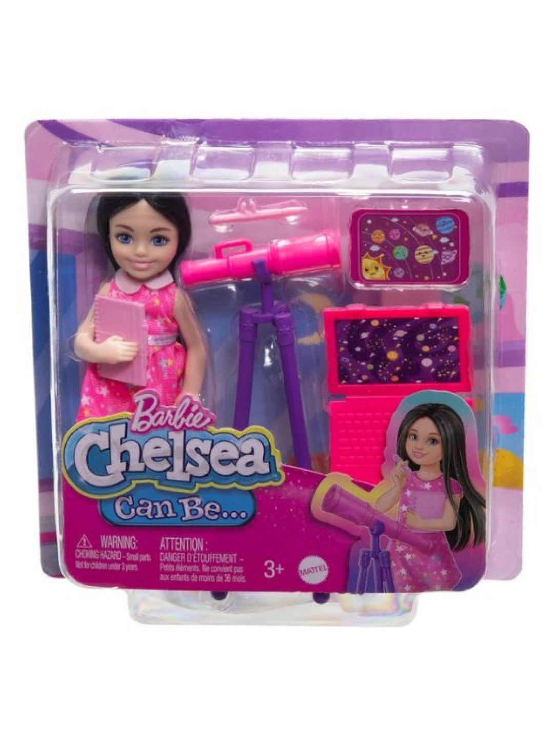 Barbie Chelsea Career Doll - Astronomer Doll (No Color- Image 4)