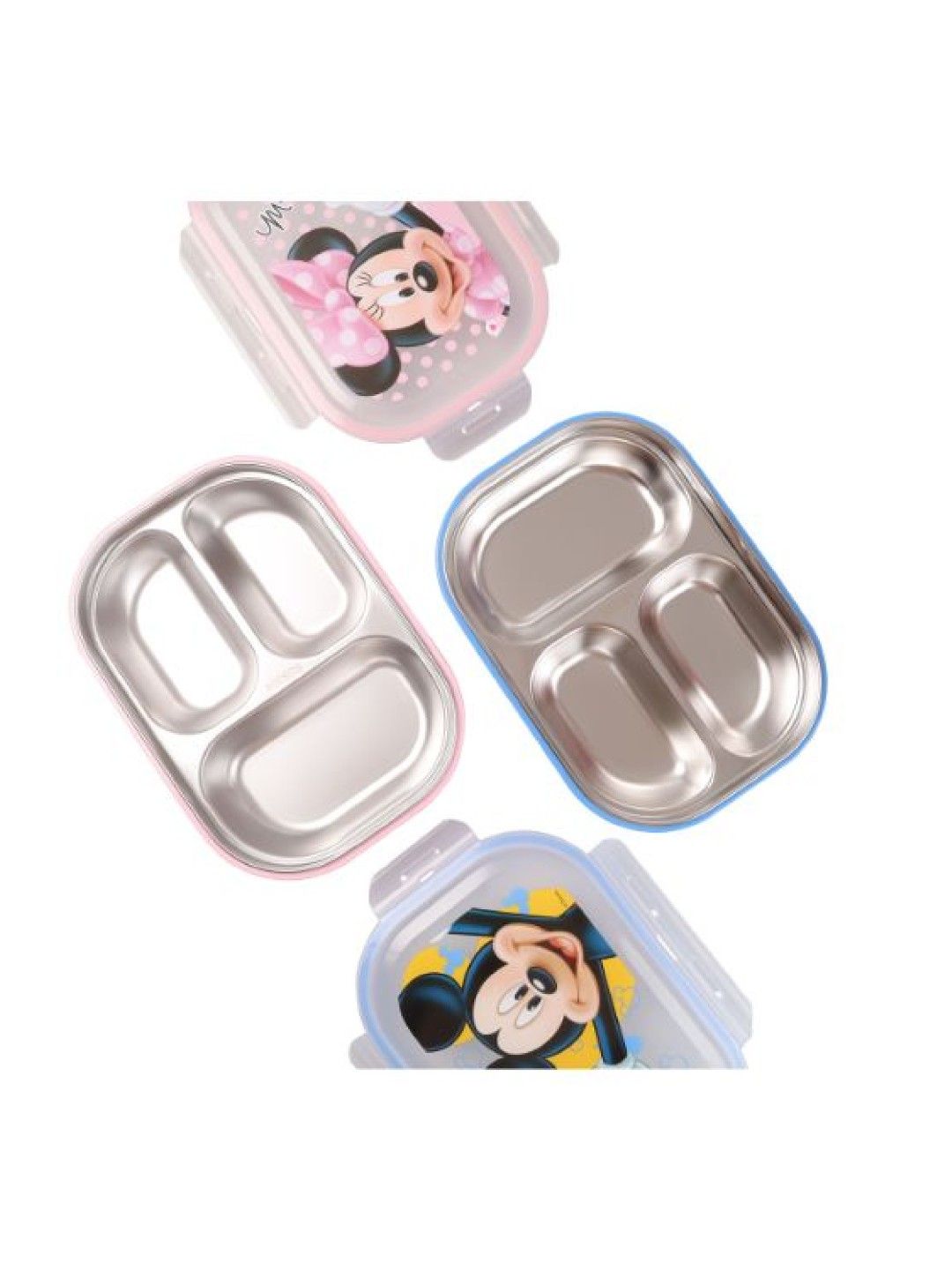 Dish Me PH Disney Mickey Mouse - 3-Grid Stainless Lunch Box (No Color- Image 4)