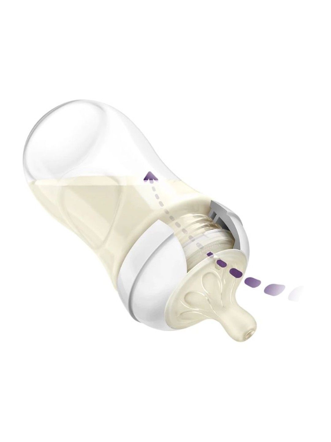 Philips AVENT Natural Response Baby Bottle 9oz (Giraffe- Image 4)