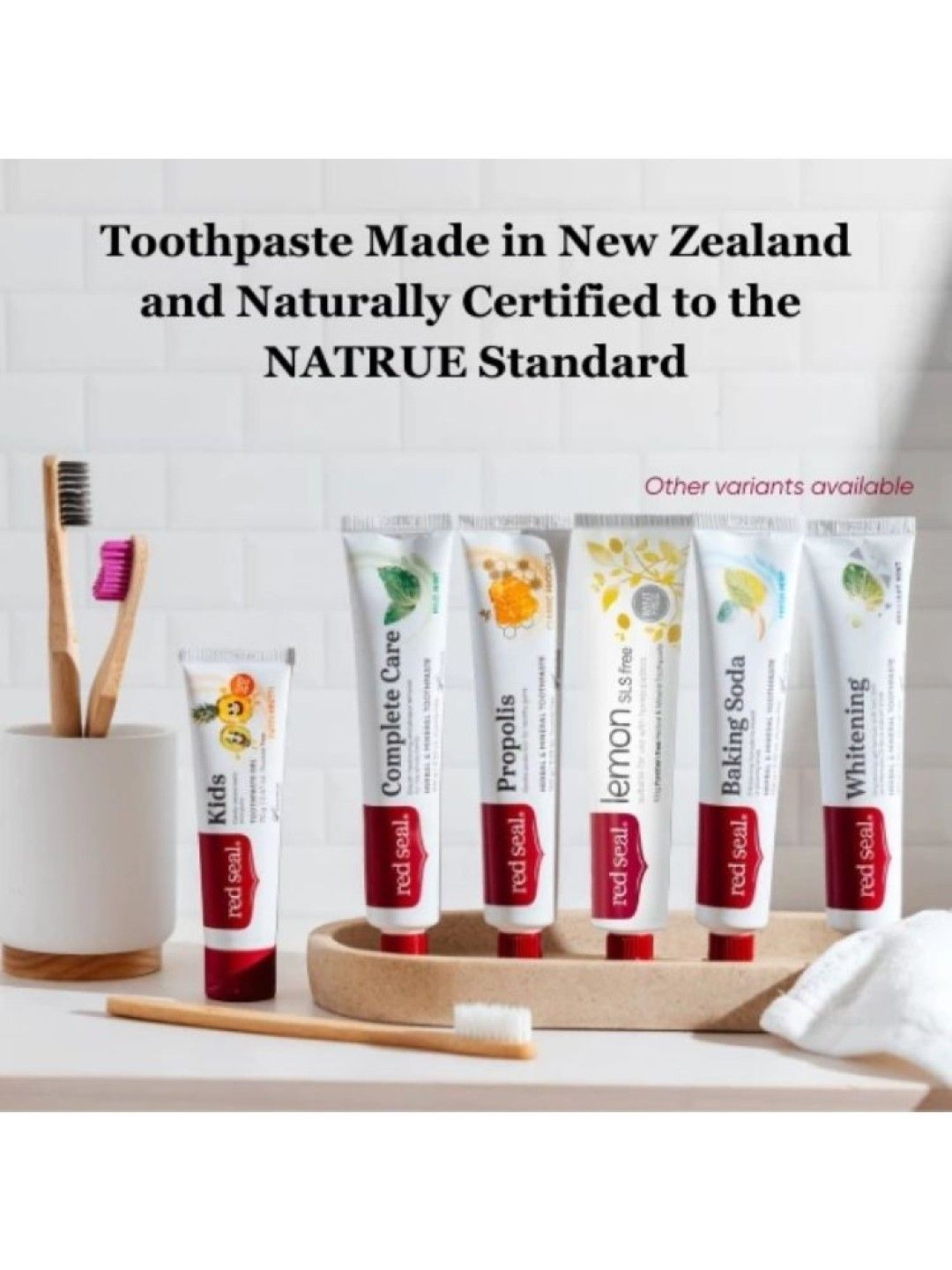 Red Seal Lemon Toothpaste 100g (Flouride-Free) (No Color- Image 4)