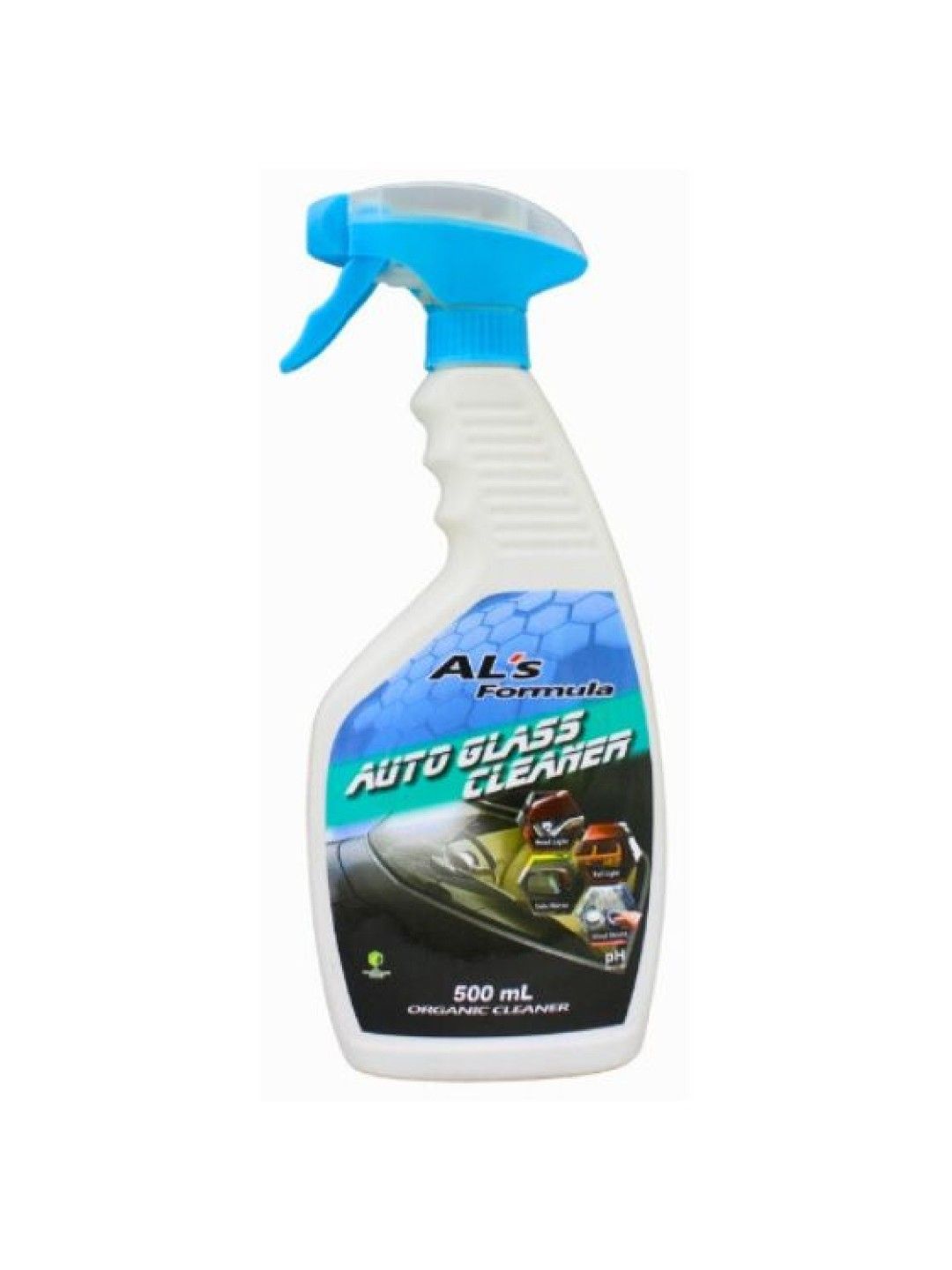 Al's Formula Auto Glass Cleaner Spray (500ml) (No Color- Image 1)