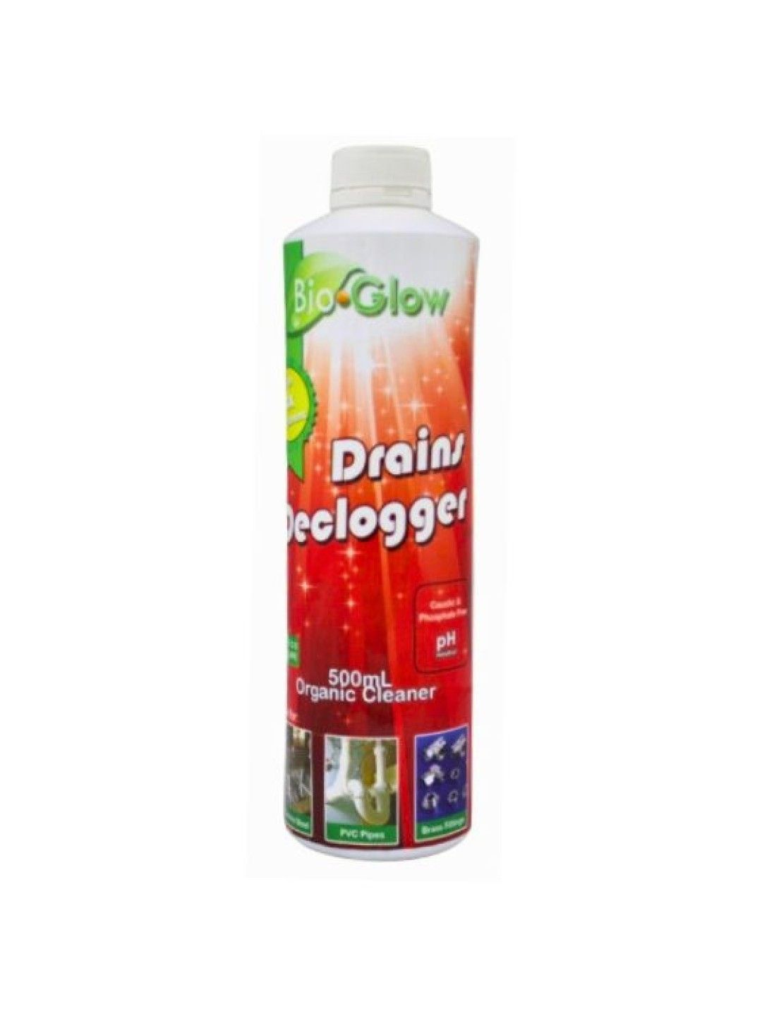 Bio-Glow Drains Declogger Bottle (500ml)