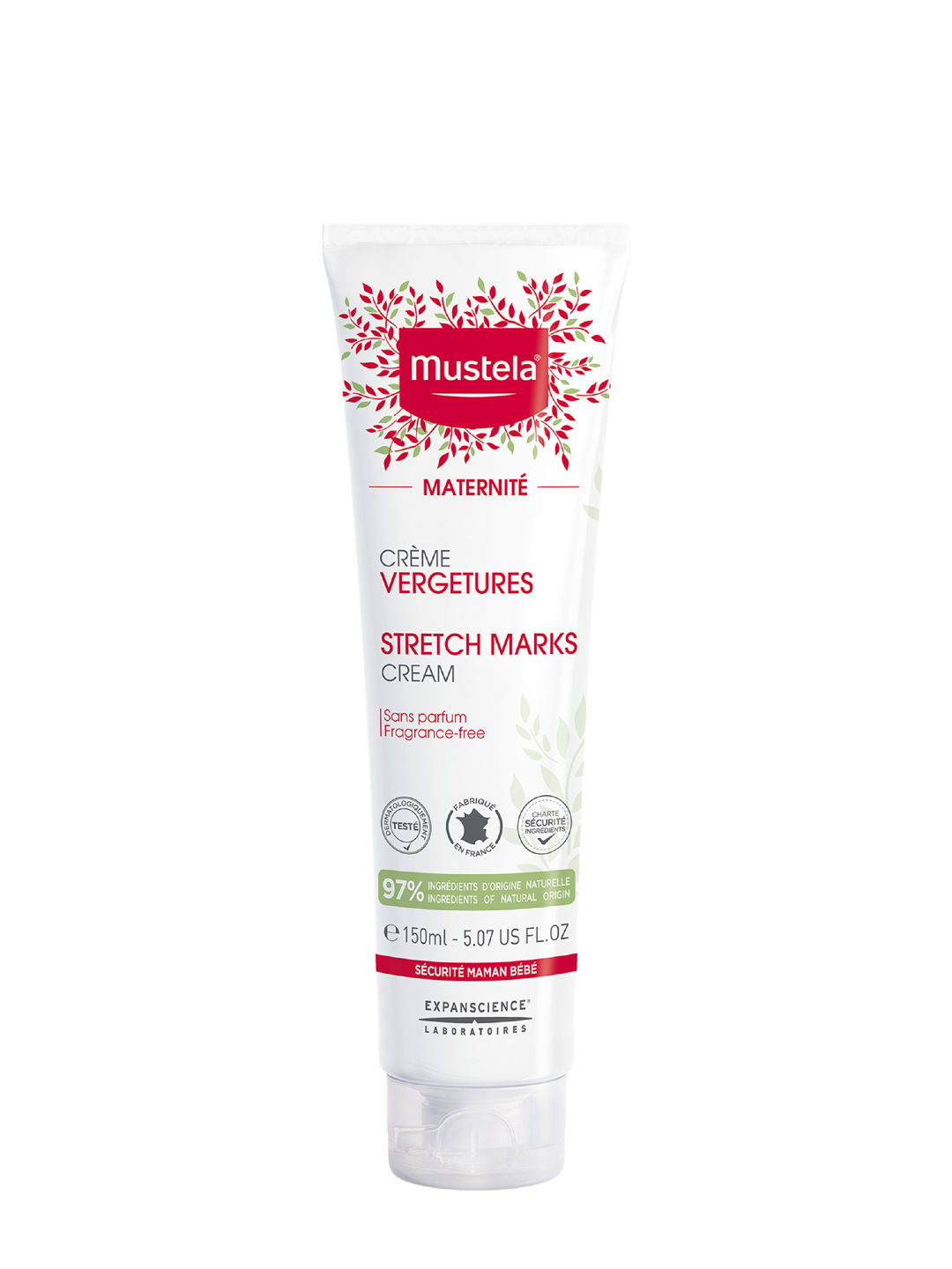 Mustela Fragrance Free Stretch Marks Cream (150ml)