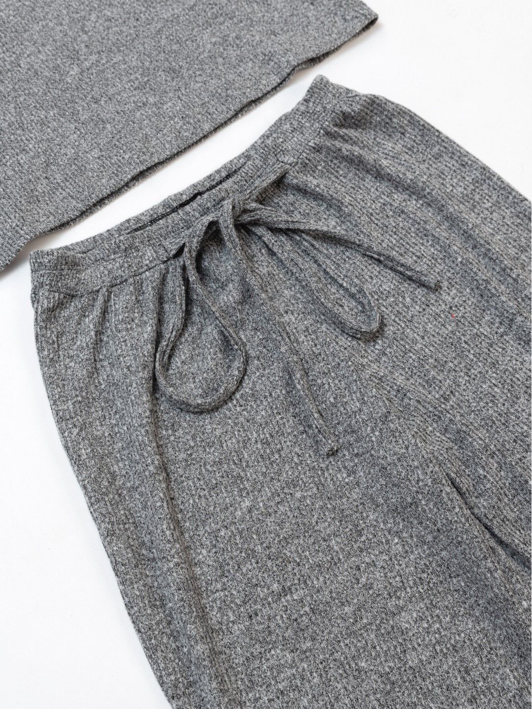 bean fashion Ribbed Cotton Sleep Pajama Set for Mom (No Color- Image 3)