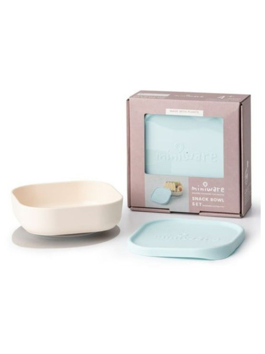 Miniware Snack Bowl Set (Aqua- Image 3)