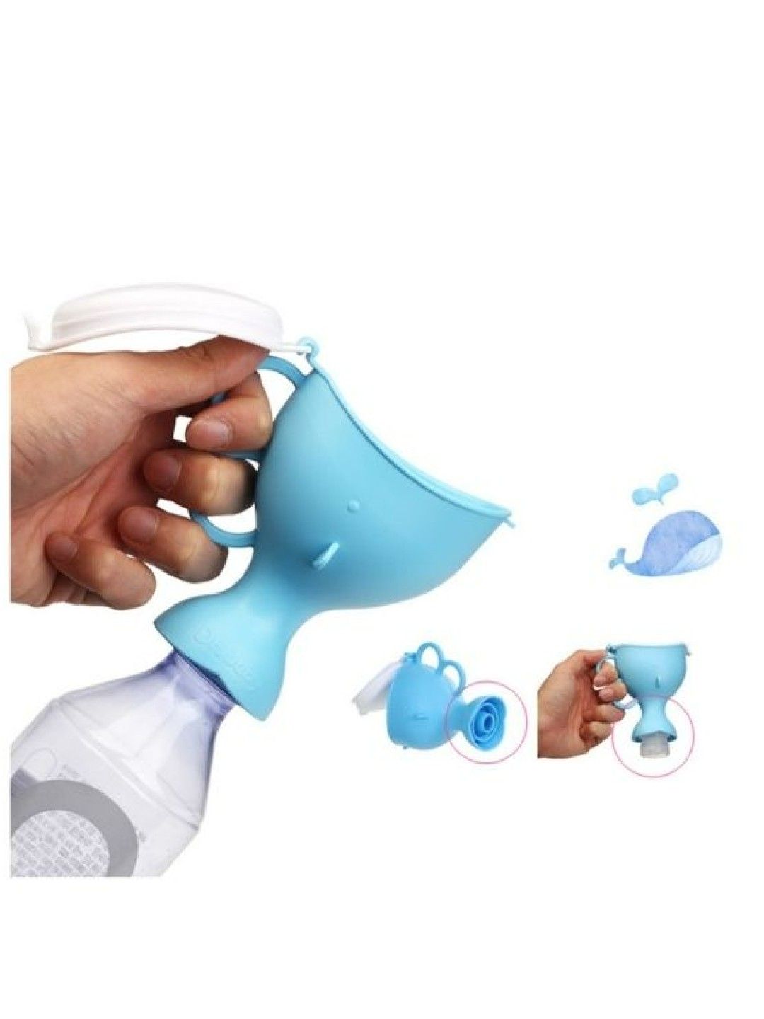 Jellymom Portable Urinal (Blue- Image 2)