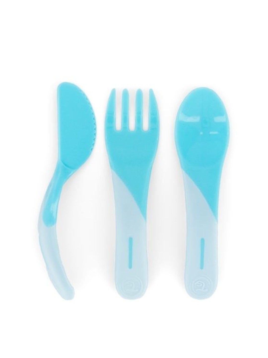 Twistshake Learn Cutlery (Pastel Blue- Image 1)