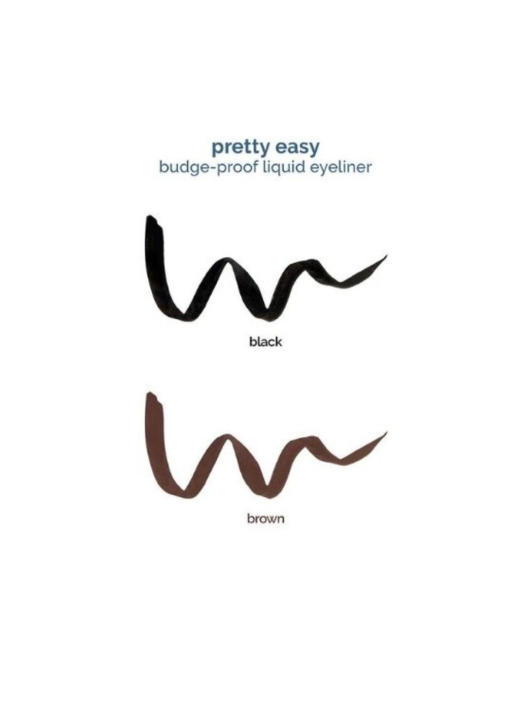 Happy Skin Generation Pretty Easy Budge-Proof Liquid Eyeliner (Black- Image 3)