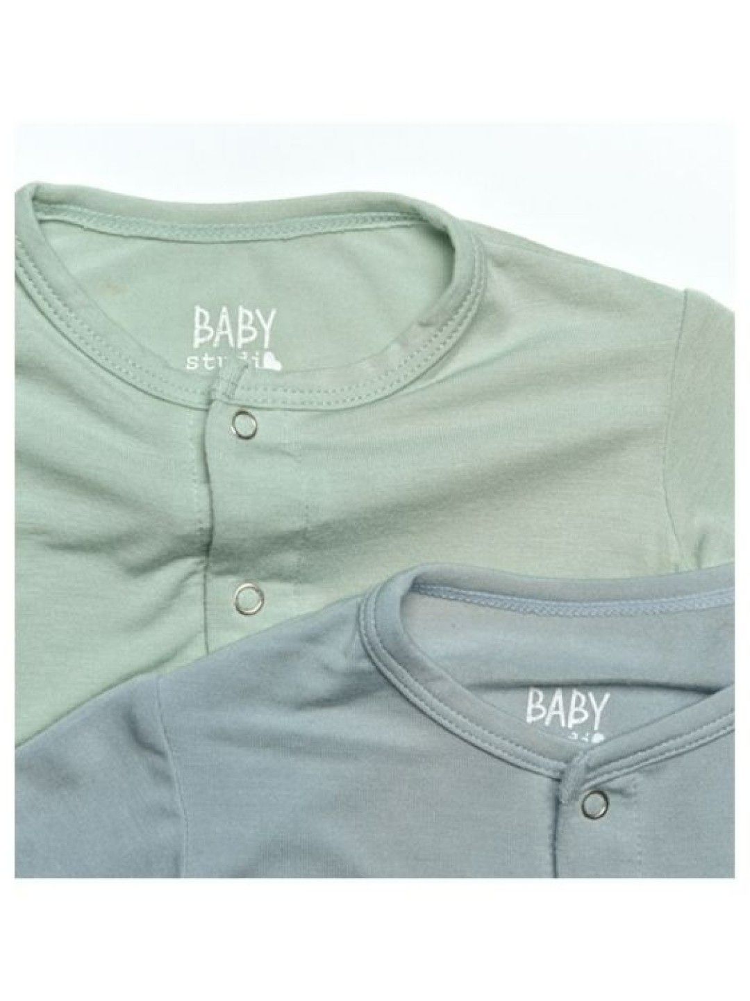 BabyStudioPH Organic Bamboo Longsleeve and Sleepsuit Set (Rain- Image 2)
