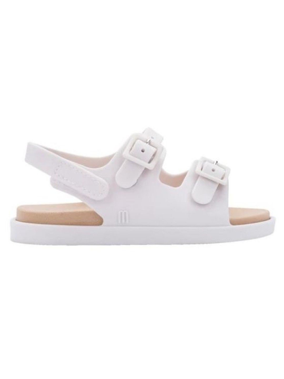 Mini Melissa Wide Sandal (White- Image 4)