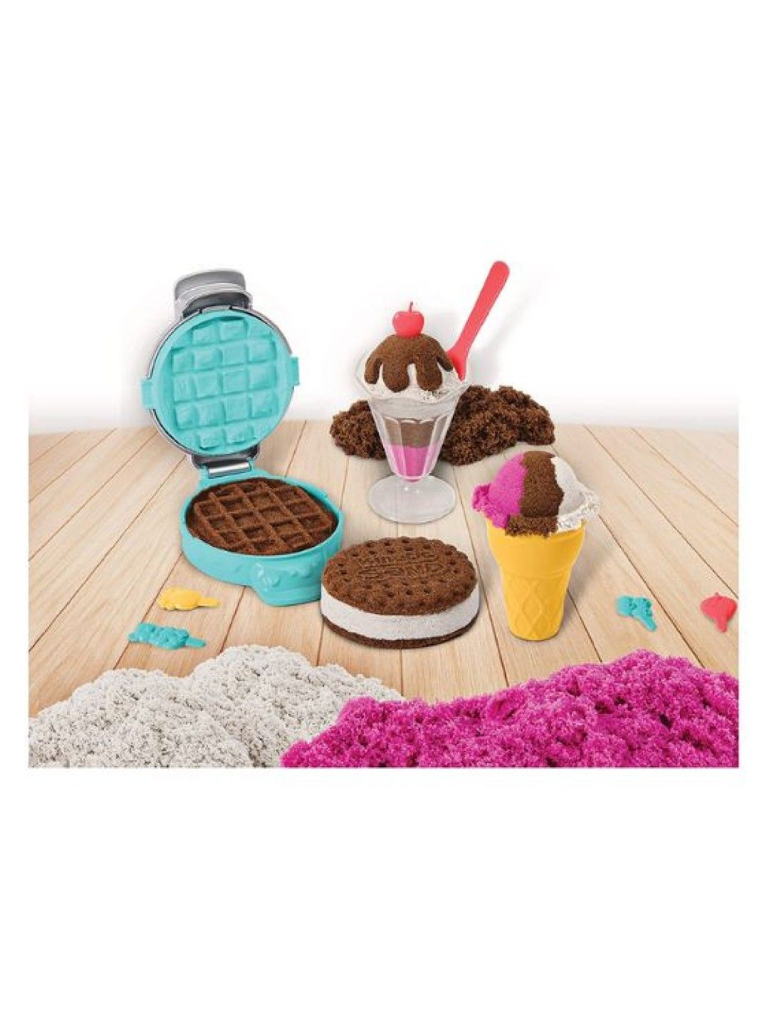 Kinetic Sand Ice Cream Treats (No Color- Image 4)