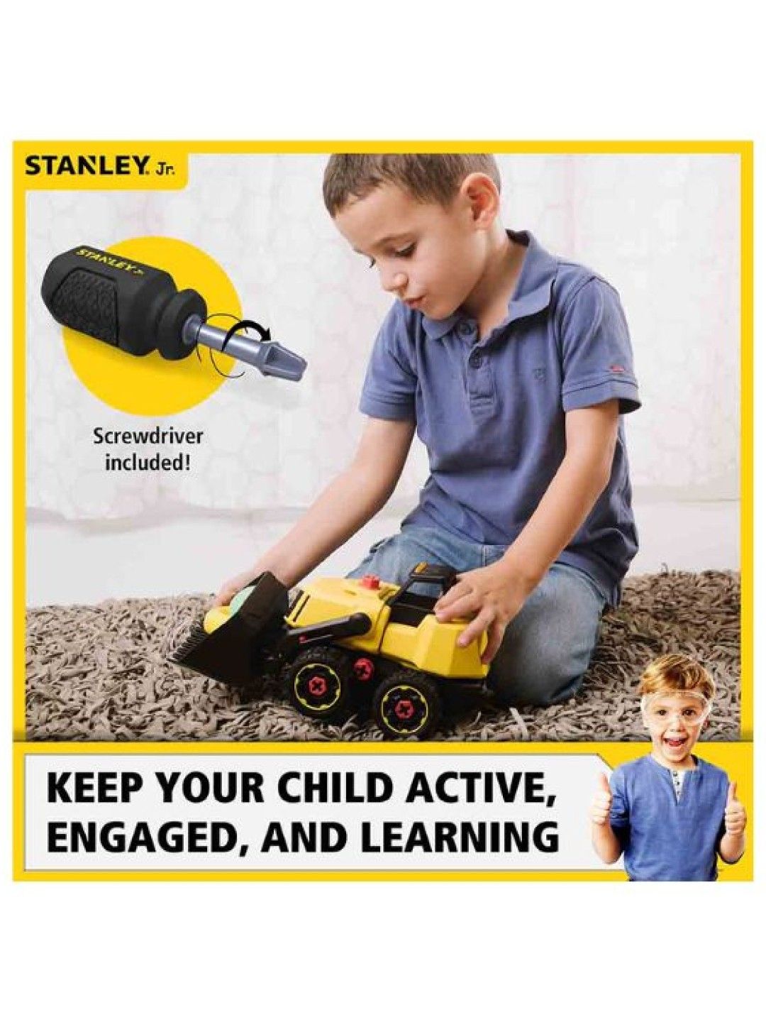 Stanley Take Apart Dump Truck Kit (No Color- Image 4)