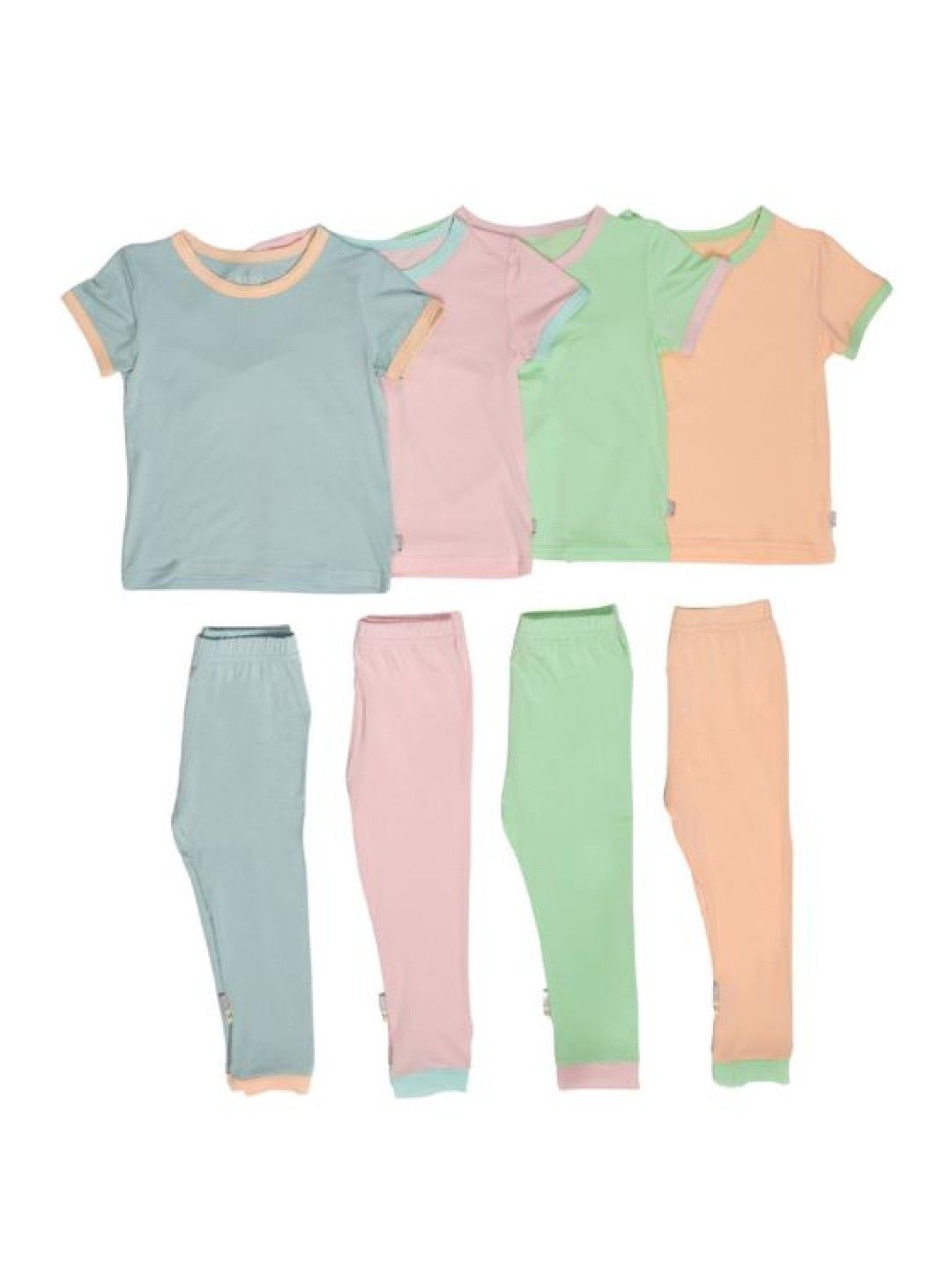 BabyStudioPH Kids Bamboo Pajamas (Pink- Image 2)