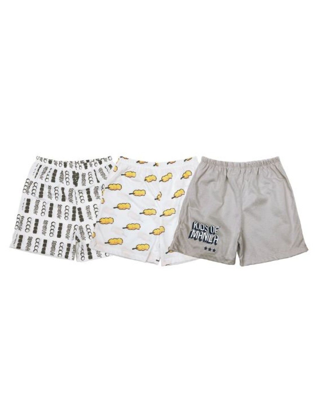 Looms Kids 3 pcs. Boys Shorts - Pinoy Streat Collection (No Color- Image 1)