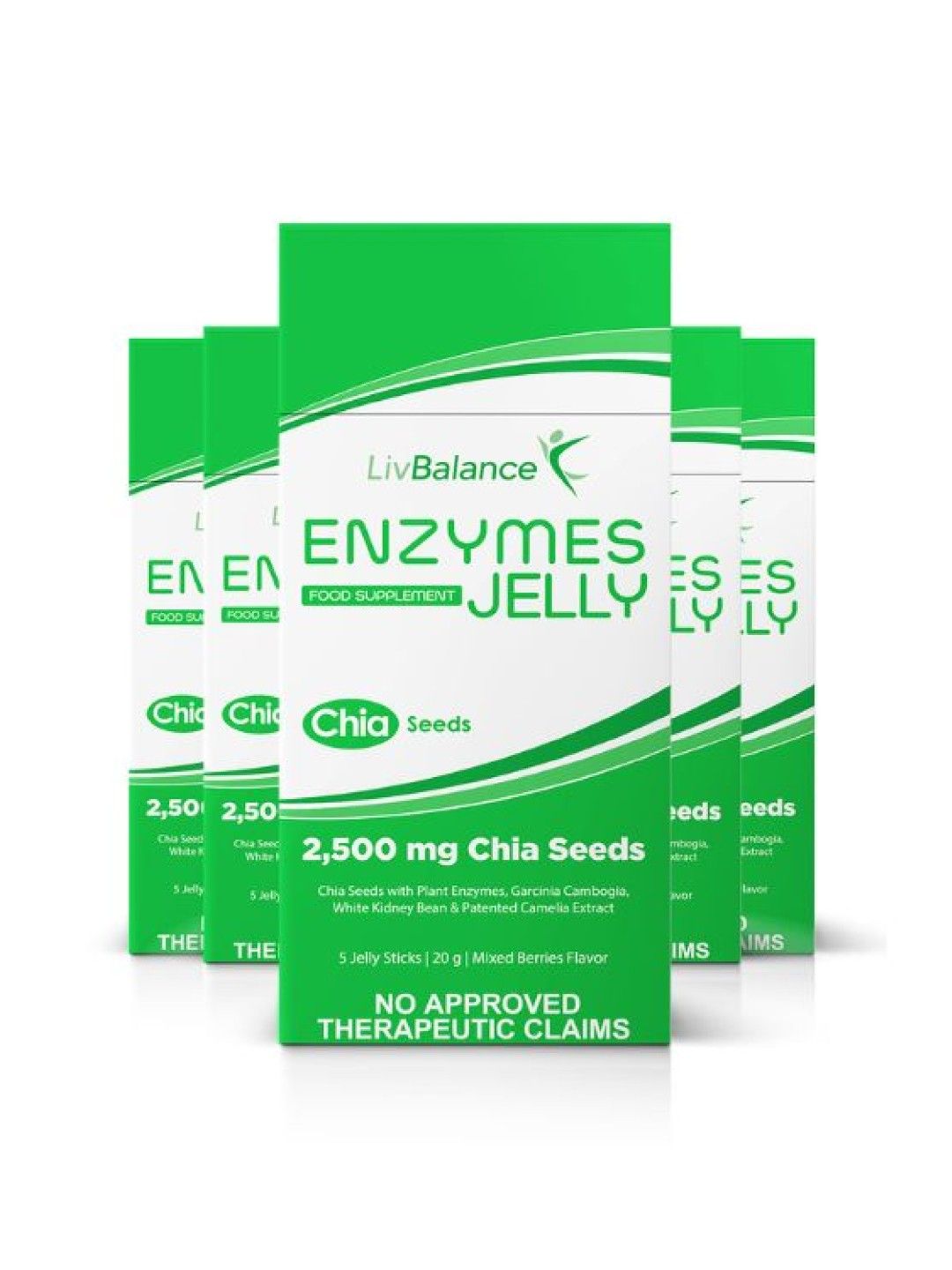 LivBalance Enzymes Jelly Gut Health (25 Days) edamama