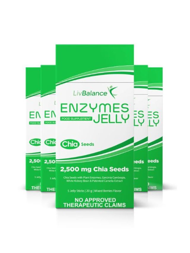 LivBalance Enzymes Jelly Gut Health (25 Days) edamama