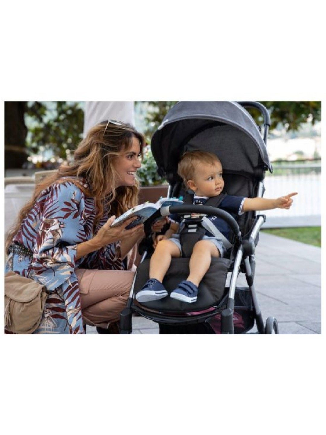 Chicco Goody Plus Stroller (Indigo- Image 4)